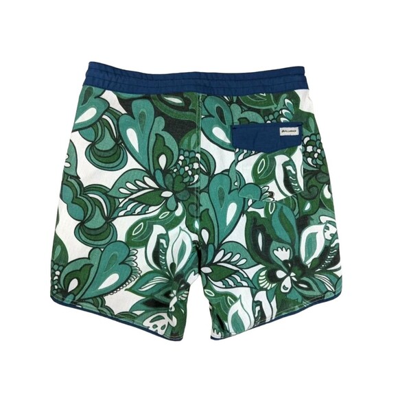 Allyance Shipwreck Board Shorts  Men's 32  Retro Marker Green UPF 50+ Stretch - Picture 2 of 9